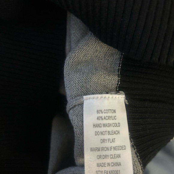 Knitted Dove XL NWOT bird cardigan with patched sleeves - Picture 10 of 10